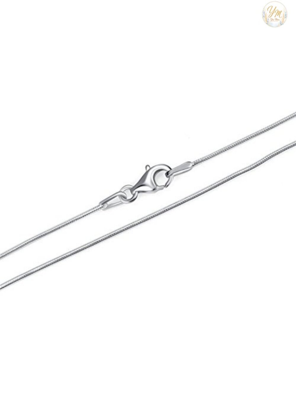 1mm Sterling Silver Snake Chain Necklace 925 Italy Crafted Thin Strong Lobster